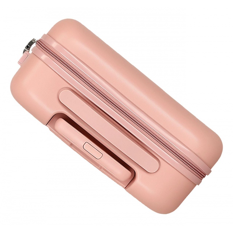 Cestovný kufor Mickey Mouse Good Trip – ružový 55 cm | ABS, 37 l