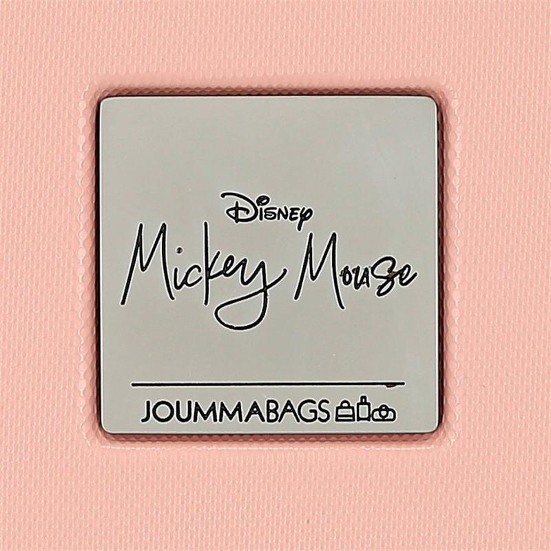 Cestovný kufor Mickey Mouse Good Trip – ružový 55 cm | ABS, 37 l