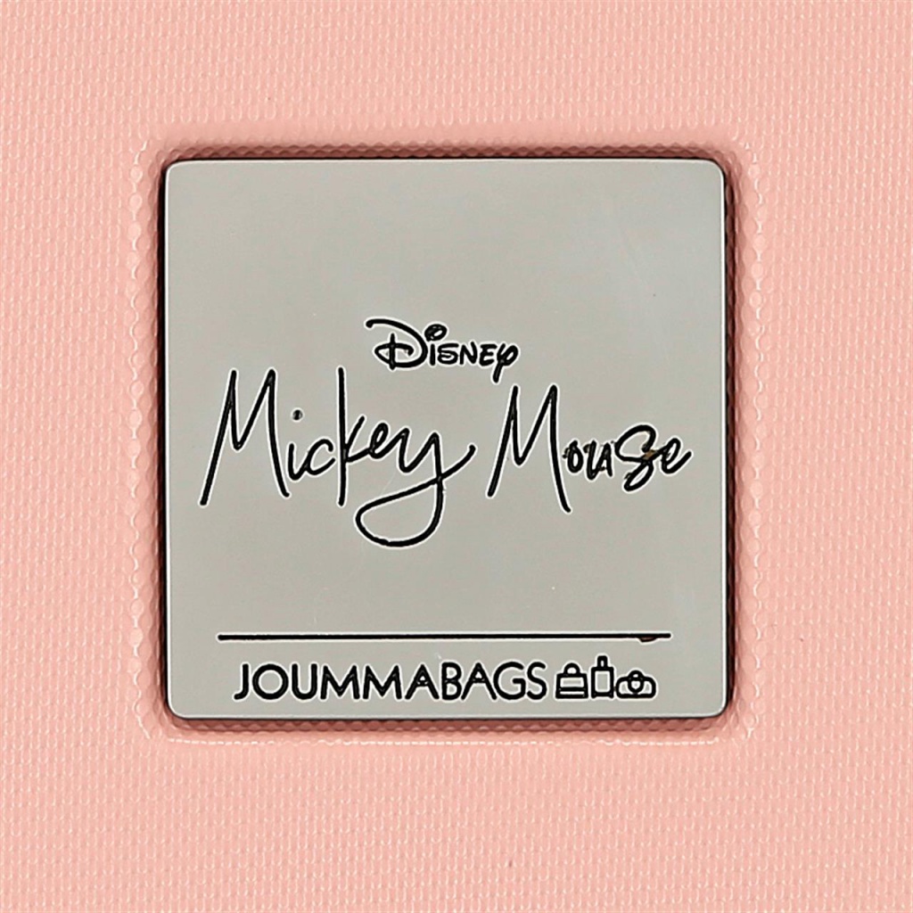 Cestovný kufor Mickey Mouse Good Trip – ružový 55 cm | ABS, 37 l