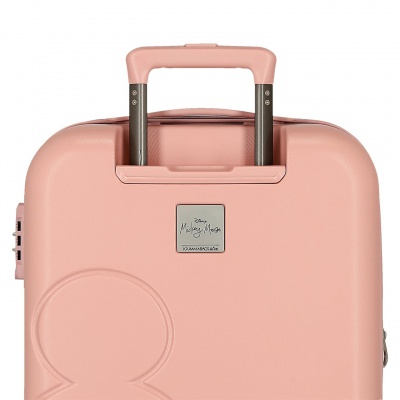 Cestovný kufor Mickey Mouse Good Trip – ružový 55 cm | ABS, 37 l