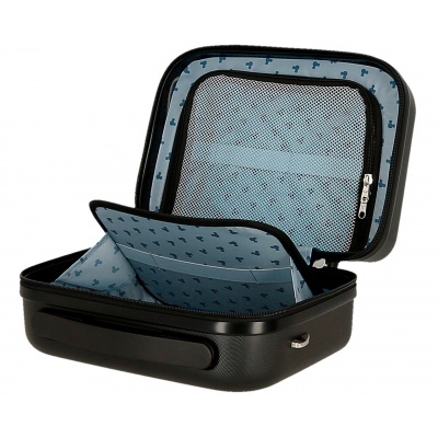 Tento stylový a praktický kufřík s oblíbenou postavičkou Mickey Mouse je navržen tak, aby uspokojil všechny vaše potřeby během 