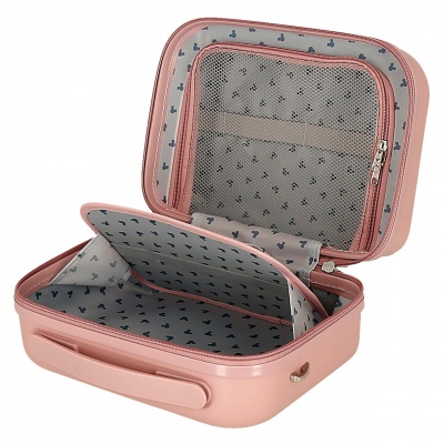 Tento stylový a praktický kufřík s oblíbenou postavičkou Mickey Mouse je navržen tak, aby uspokojil všechny vaše potřeby během 