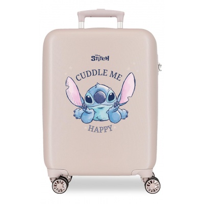 Cestovný kufor Lilo & Stitch Cuddle Me Happy – kabínový, ABS