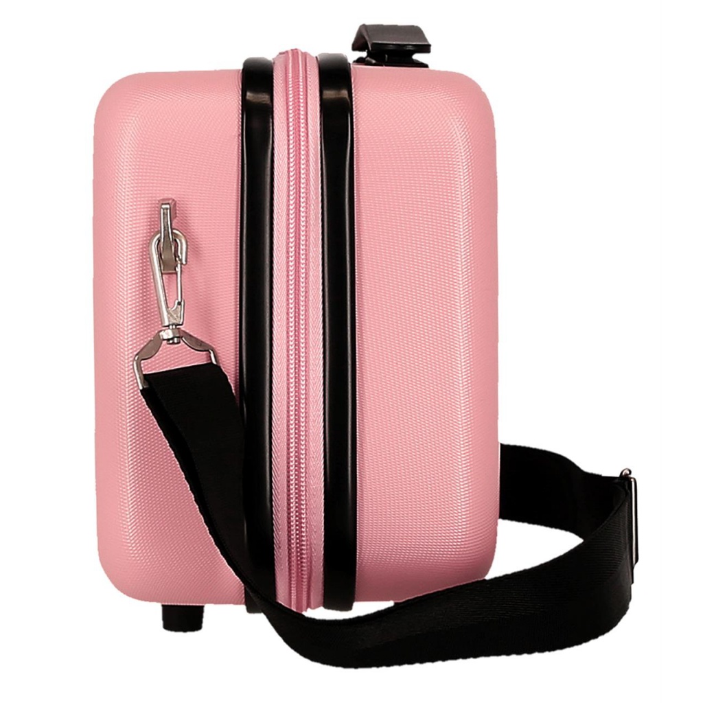 Cestovní kosmetický kufřík Minnie Mouse Heads 9 l | růžový