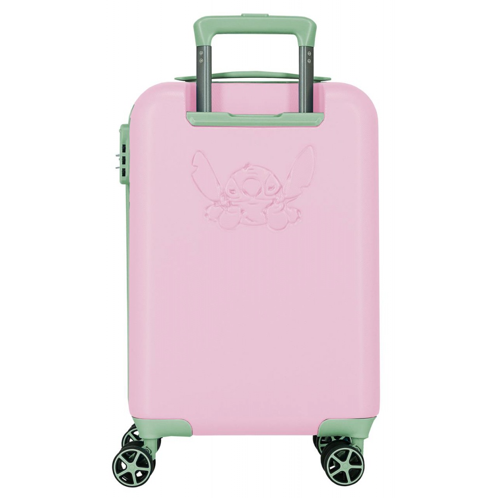Dětský cestovní kufr Lilo & Stitch Travelling With Stitch 32 l – růžový