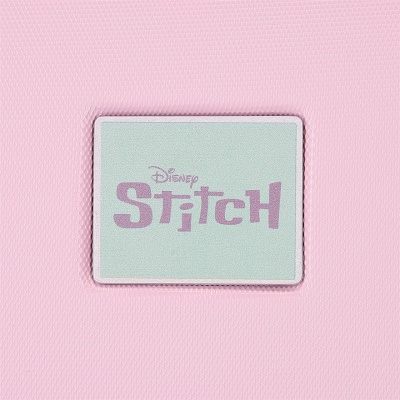Detský cestovný kufor Lilo & Stitch Travelling With Stitch 32 l – ružový
