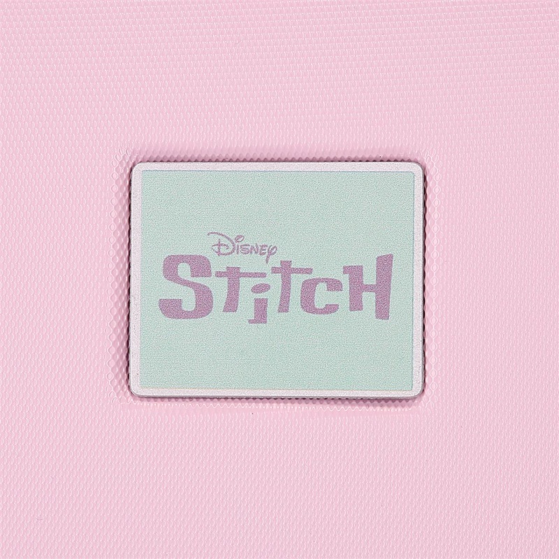 Detský cestovný kufor Lilo & Stitch Travelling With Stitch 32 l – ružový