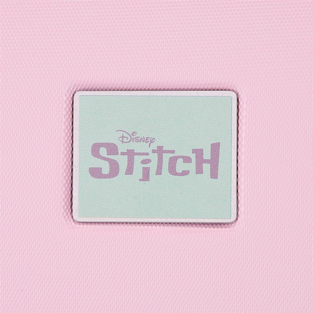 Detský cestovný kufor Lilo & Stitch Travelling With Stitch 32 l – ružový