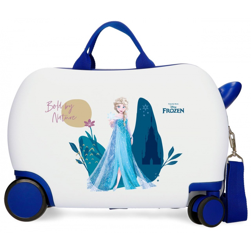 Dětský kufr / odrážedlo Disney Frozen Nature Is Magical 25 l | Elsa