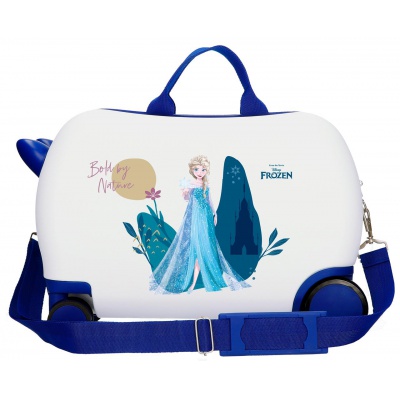 Dětský kufr / odrážedlo Disney Frozen Nature Is Magical 25 l | Elsa