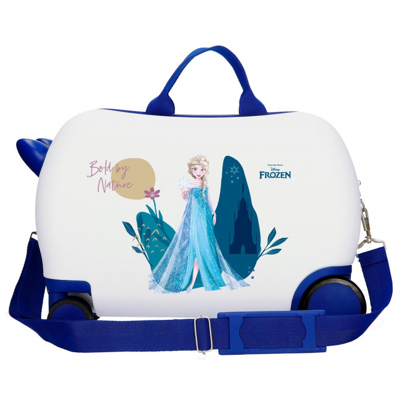 Detský kufor / odrážadlo Disney Frozen Nature Is Magical 25 l | Elsa