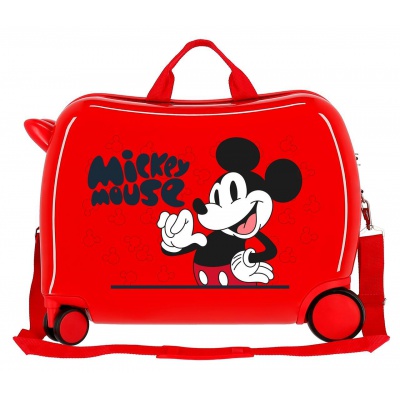 Dětský kufr/odrážedlo Mickey Mouse Fashion 34 l | ABS kufr pro děti