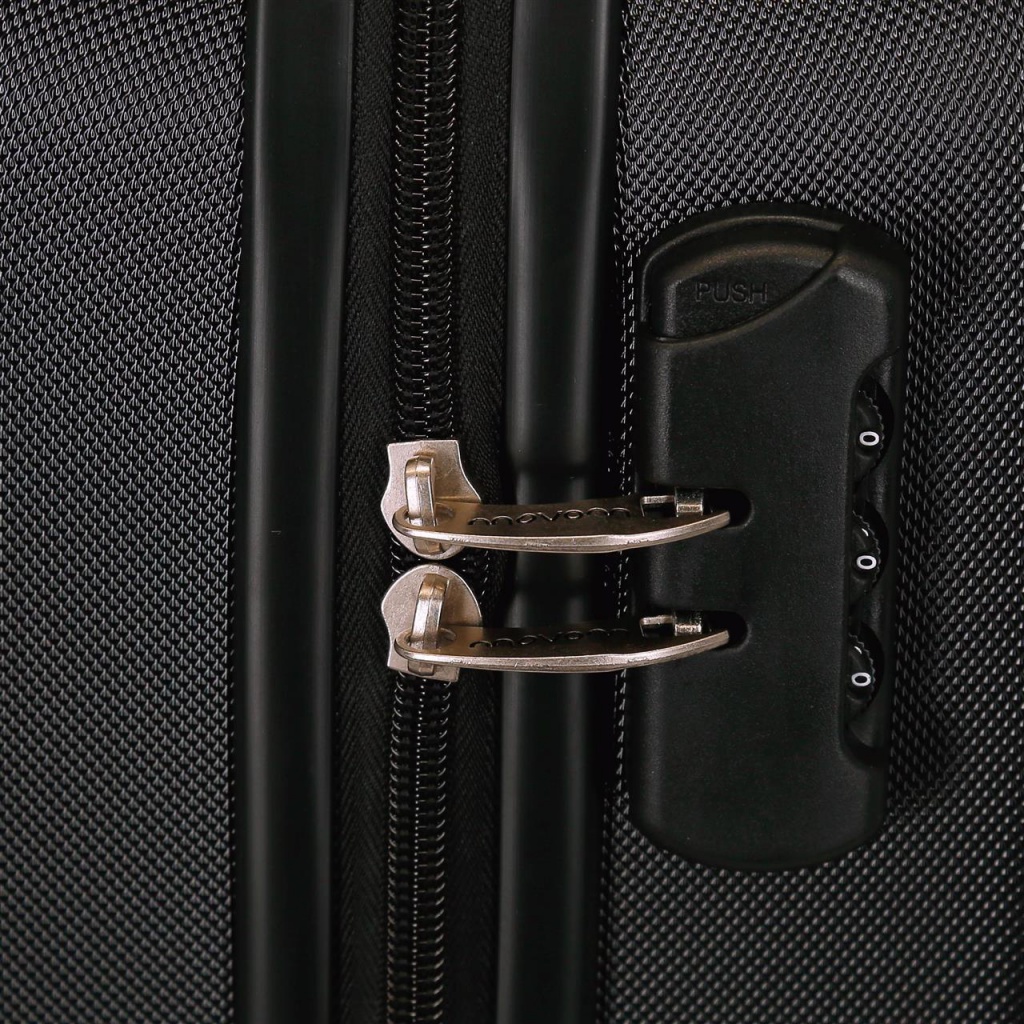 Pevný škrupinkový ABS cestovný kufor s nadčasovým dizajnom od renomovaného španielskeho výrobcu JOUMMA BAGS. Kvalitné vypracovan