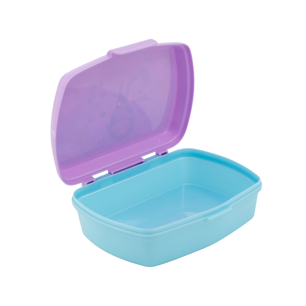 Dětský box na svačinu Gabby's Dollhouse – plastový, BPA free, 17 × 14 cm