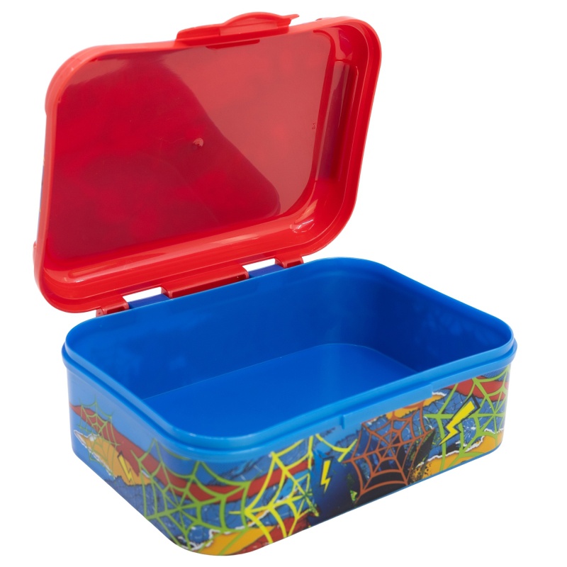 Sandwich box Spider-Man Moving Target – plastový box na svačinu pro děti do školy