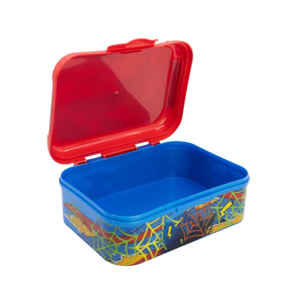 Sandwich box Spider-Man Moving Target – plastový box na svačinu pro děti do školy