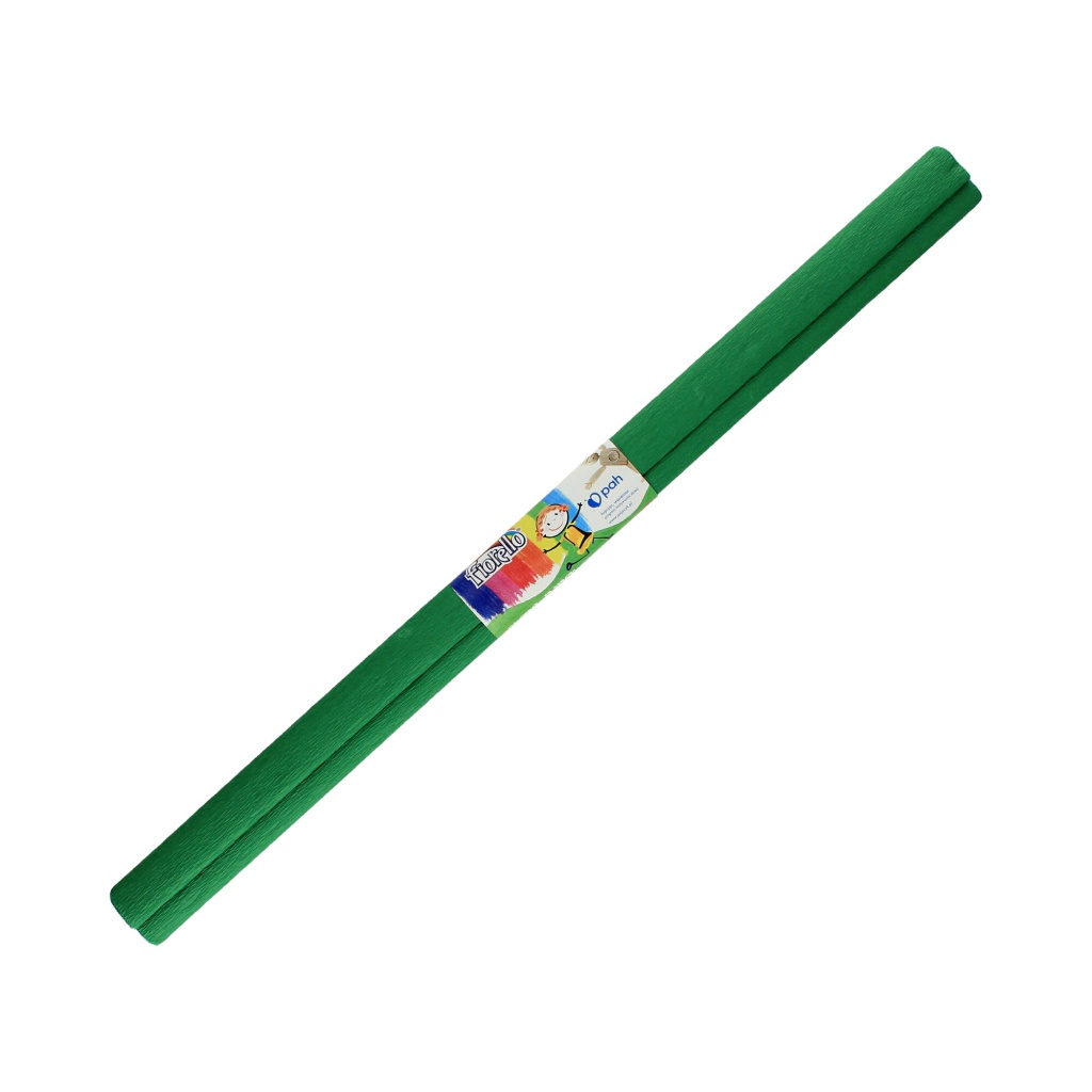 Krepový papier Fiorello zelený 200 × 50 cm – výtvarný papier pre deti a školy