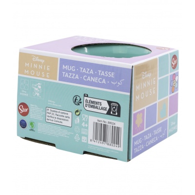 Keramický hrnek Minnie Mouse 355 ml – dárkové balení pro děti