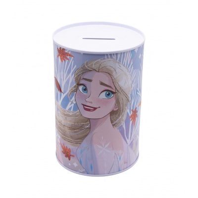 Kovová pokladnička Disney Frozen detská kasička 15 cm