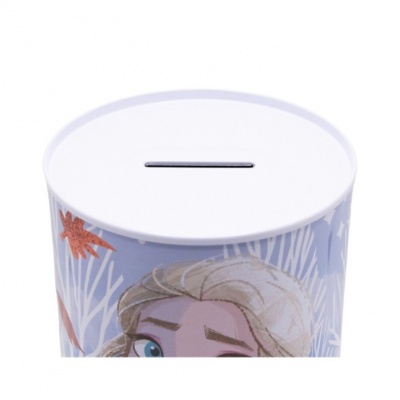 Kovová pokladnička Disney Frozen detská kasička 15 cm