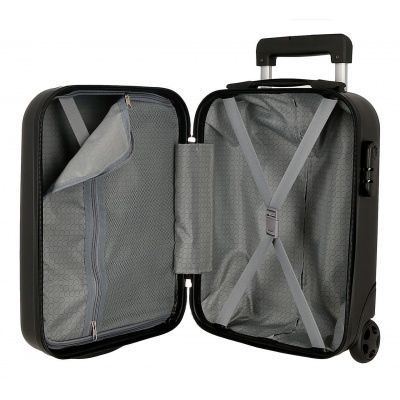 Príručný kabínový kufor Roll Road Flex Black 24L