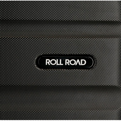 ROLL ROAD Flex Black, Příruční mini cestovní kufr, 40x30x20cm, 24L, 5849960