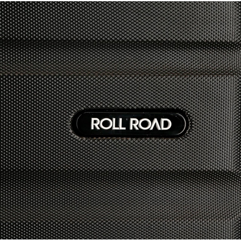 ROLL ROAD Flex Black, Příruční mini cestovní kufr, 40x30x20cm, 24L, 5849960