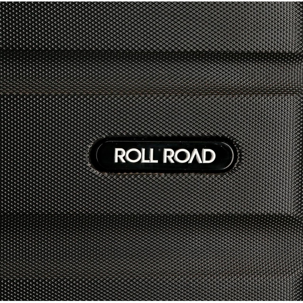 ROLL ROAD Flex Black, Příruční mini cestovní kufr, 40x30x20cm, 24L, 5849960