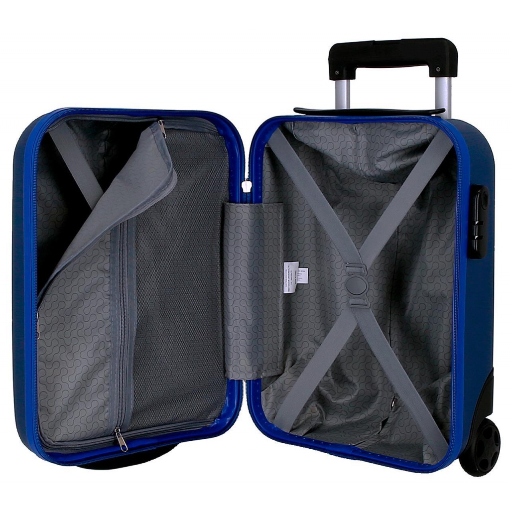ROLL ROAD Flex Blue, Příruční mini cestovní kufr, 40x30x20cm, 24L, 5849963