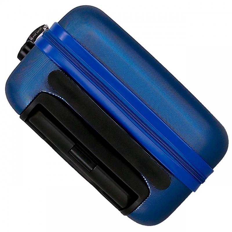 Príručný kabínový kufor Roll Road Flex Blue 40x30x20 cm 24L – cestovanie lietadlom