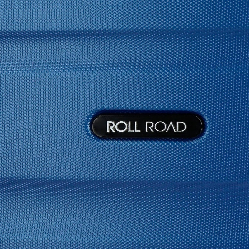 Príručný kabínový kufor Roll Road Flex Blue 40x30x20 cm 24L – cestovanie lietadlom
