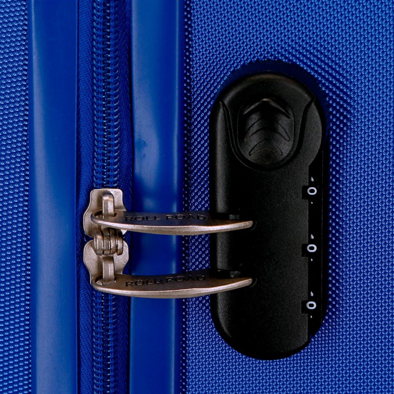 Príručný kabínový kufor Roll Road Flex Blue 40x30x20 cm 24L – cestovanie lietadlom