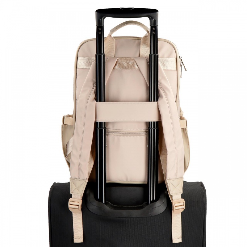 Pepe Jeans Morgan Beige - Batoh na notebook 15", 7922433