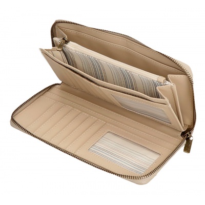 Pepe Jeans Morgan Beige - Dámská peněženka, 7928533