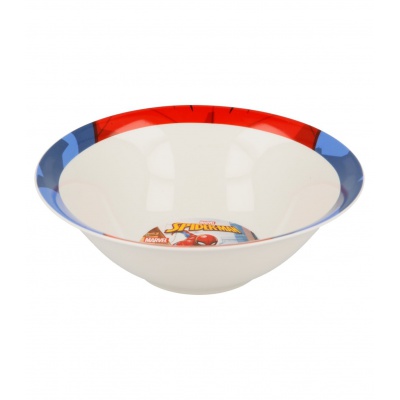 Detská keramická súprava Spiderman 3 ks – tanier, miska, hrnček Marvel