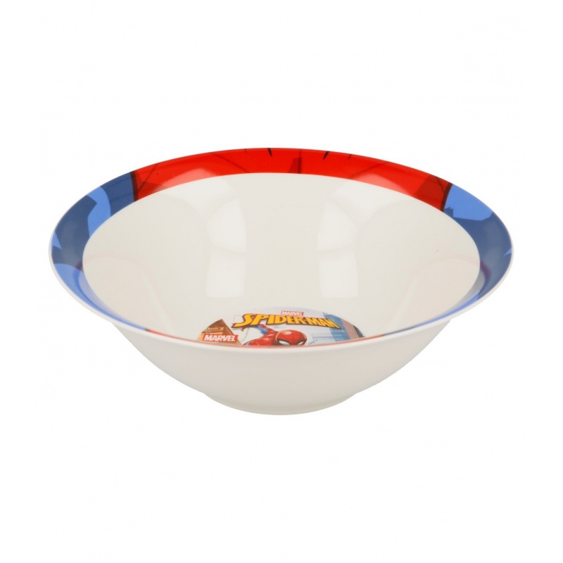 Detská keramická súprava Spiderman 3 ks – tanier, miska, hrnček Marvel