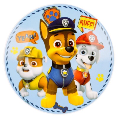Dětská keramická souprava Paw Patrol 3 ks – talíř, miska, hrnek