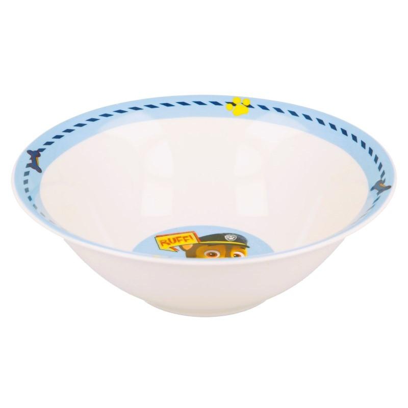 Detská keramická súprava Paw Patrol 3 ks – tanier, miska, hrnček