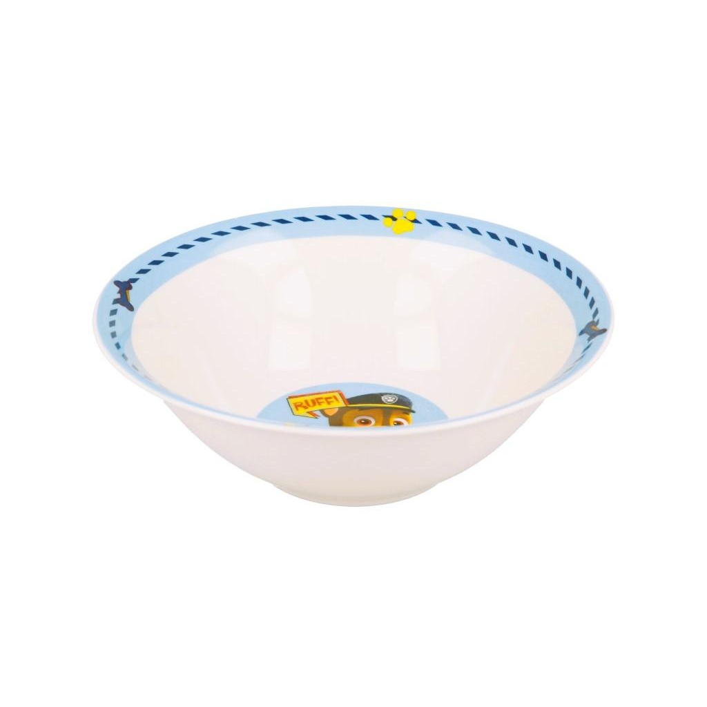 Dětská keramická souprava Paw Patrol 3 ks – talíř, miska, hrnek