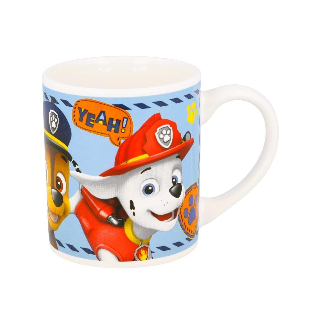 Detská keramická súprava Paw Patrol 3 ks – tanier, miska, hrnček