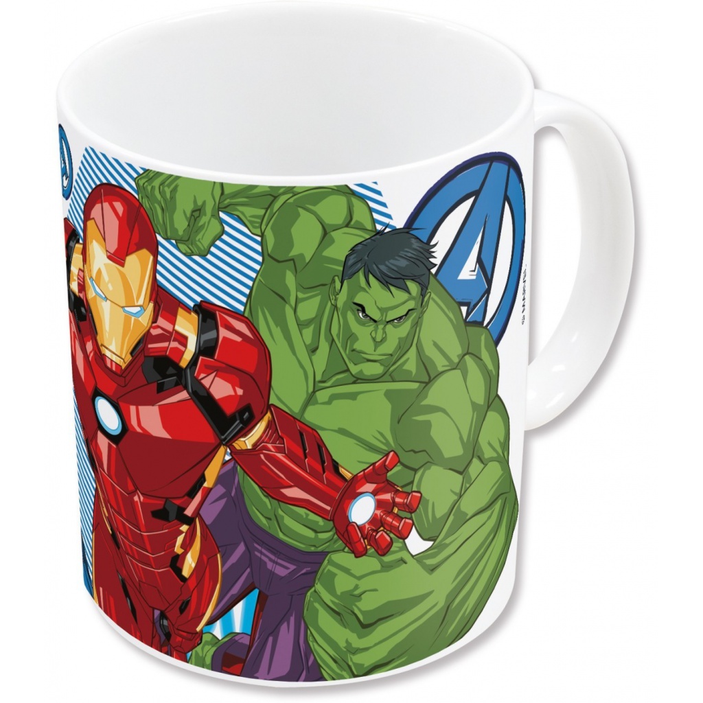 Keramický hrnček Avengers 325 ml – Marvel šálka do mikrovlnky a umývačky