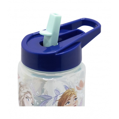Detská fľaša Disney Frozen 510 ml so slamkou – plastová BPA free