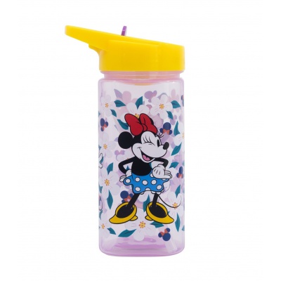 Dětská láhev Minnie Mouse 510 ml s brčkem – plastová BPA free