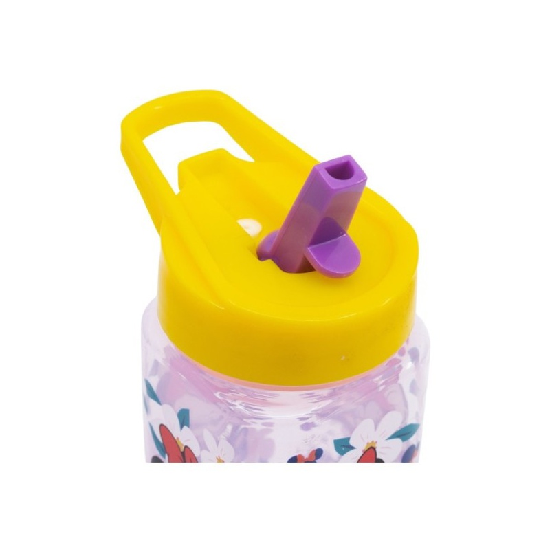 Detská fľaša Minnie Mouse 510 ml so slamkou – plastová BPA free