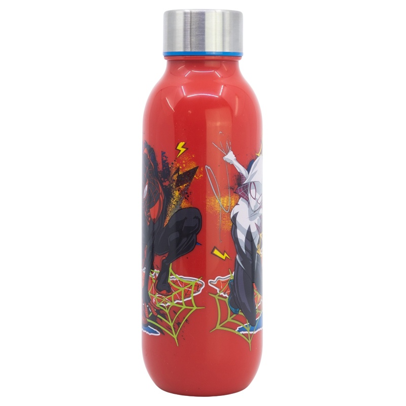 Dětská láhev Spiderman 640 ml – plastová, BPA free