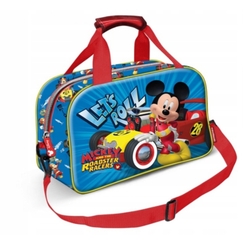 Športová / cestovná taška MICKEY MOUSE Racers 38cm