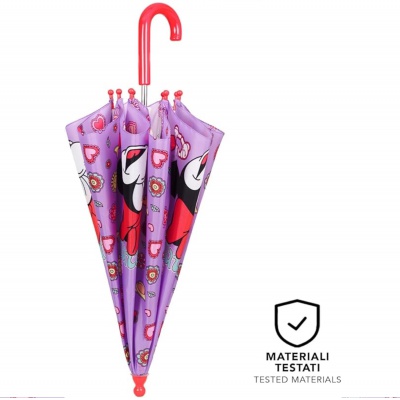 Detský dáždnik Minnie Mouse Perletti Kids 66 cm – manuálny