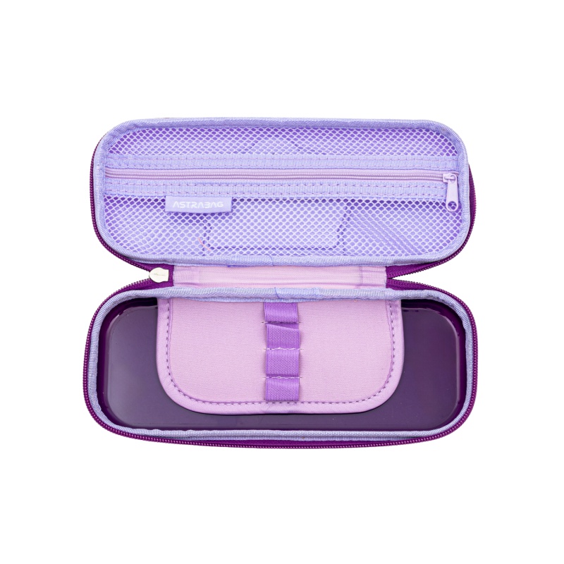 Penál z EVA pěny 3D AstraBAG KITTY, levandulový, 503025059