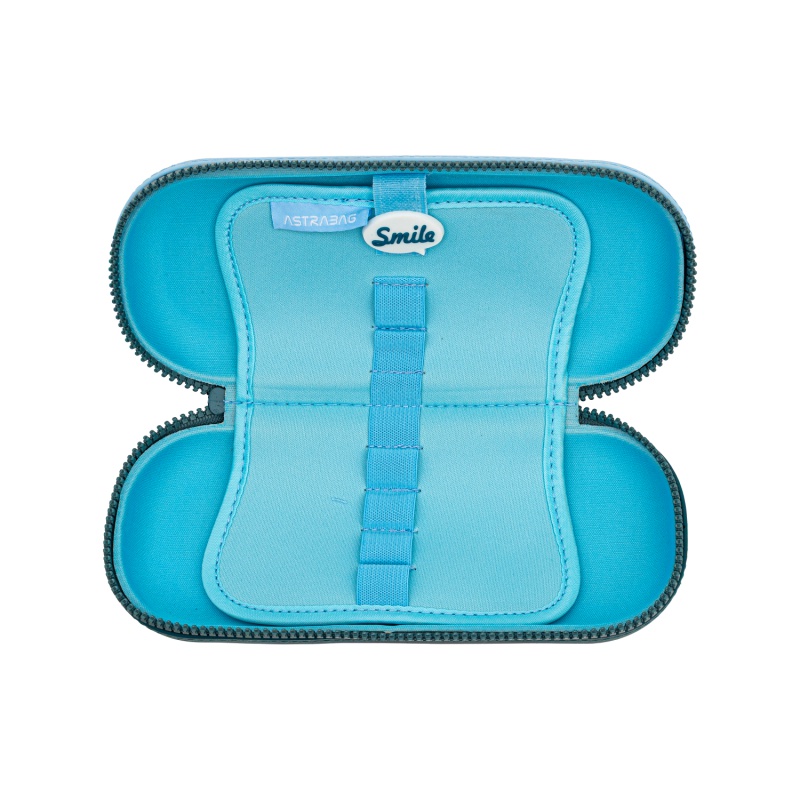 3D peračník Astrabag Kitty Blue – EVA školský peračník