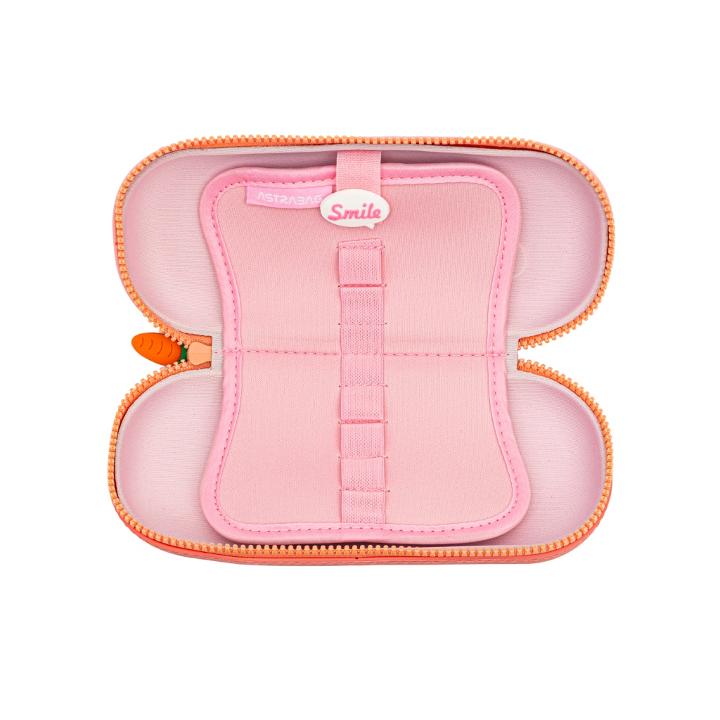 Penál z EVA pěny 3D AstraBAG BUNNY, růžový, 503025067